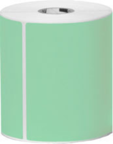 Imagen de ZEBRA, CONSUMABLES, GREEN Z-PERFORM 2000D PAPER LABEL, DIRECT THERMAL, 4" X 6", 1" CORE, 5" OD, FLOODCOATED, 430 LABELS PER ROLL, PERFORATED, 6 ROLLS PER CASE, PRICED PER CASE