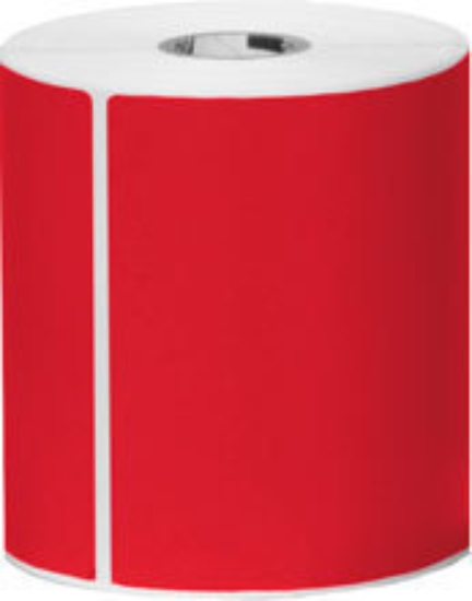 Imagen de ZEBRA, CONSUMABLES, RED Z-PERFORM 2000D PAPER LABEL, DIRECT THERMAL, 4" X 6", 1" CORE, 5" OD, FLOODCOATED, 430 LABELS PER ROLL, PERFORATED, 6 ROLLS PER CASE, PRICED PER CASE