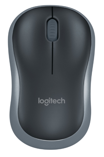 Imagen de Logitech M185 - Ratón - óptico - 3 botones - inalámbrico - 2.4 GHz - receptor inalámbrico USB - gris vencejo