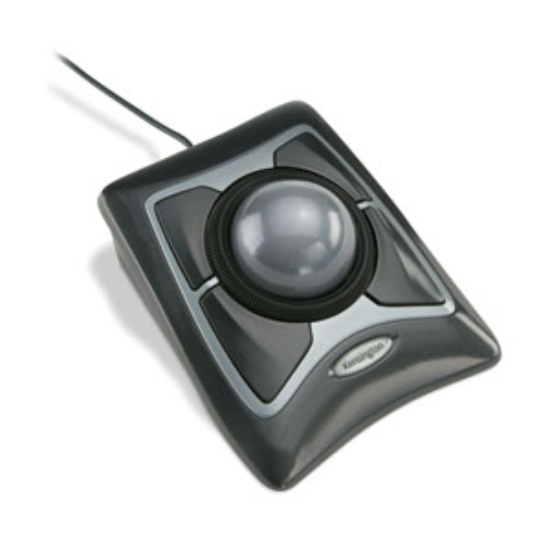 Imagen de Kensington Expert Mouse - Bola de seguimiento - diestro y zurdo - óptico - 4 botones - cableado - USB - negro