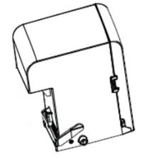 Imagen de ZEBRACARD, ZXP8, SPARE PART, KIT CARD FEEDER BOX (HOLDS 150 CARDS) ZXP8