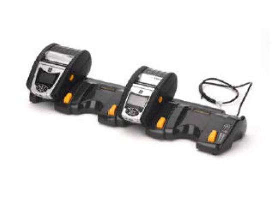 Imagen de ZEBRA AIT, ACCESSORY, QLN/ZQ6/ZQ6 PLUS 4-SLOT ETHERNET CHARGING CRADLE, AC ADAPTER US CORD INCLUDED