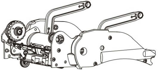 Imagen de ZEBRA AIT, SPARE PART, GK420T, RIBBON CARRIAGE, 203 DPI