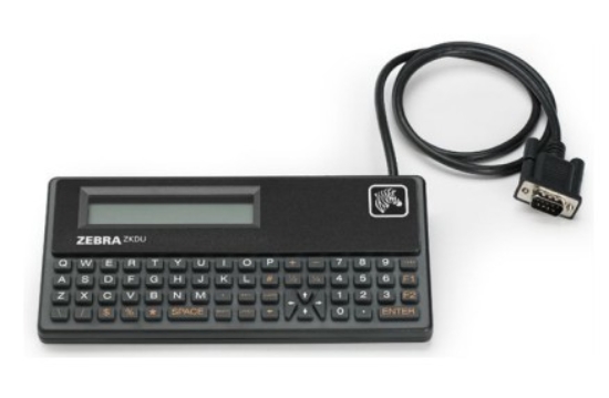 Imagen de ZEBRA AIT, KEYBOARD DISPLAY UNIT (ZKDU), FOR ALL EPL AND ZPL PRINTERS, 62-KEY QWERTY KEYBOARD, SERIAL PORT, REQUIRES SERIAL PORT