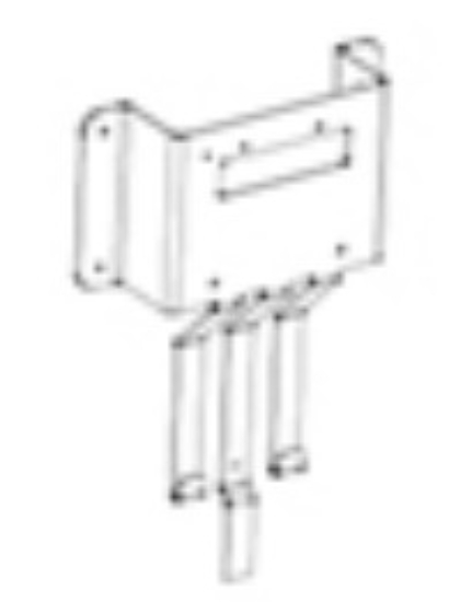 Imagen de ZEBRA AIT, ACCESSORY, KIT QLN4/ZQ63 MOBILE MOUNT PLATE