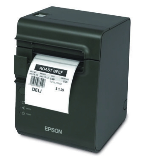 Imagen de EPSON, TM-L90 PLUS, S01, USB AND SERIAL INTERFACE, EDG, THERMAL LABEL, WITHOUT PEELER, INCLUDES PS-180-343