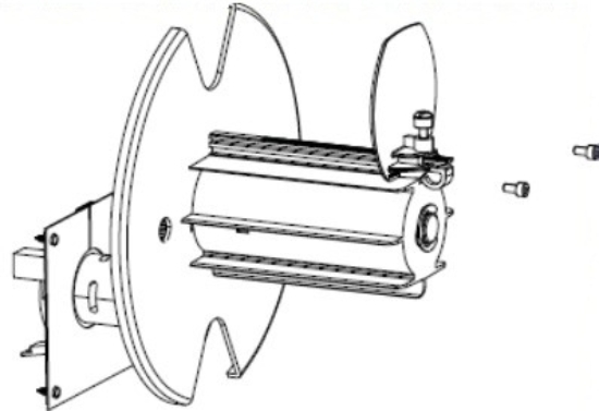 Imagen de ZEBRA AIT, PART, KIT, MEDIA REWIND SPINDLE WITH MOTOR AND PCB, ZT410, ZT411, ONLY FOR REPLACING AN EXISTING MEDIA REWIND SPINDLE ON A PRINTER THAT SHIPPED FROM THE FACTORY WITH THE MEDIA REWIND OPTION