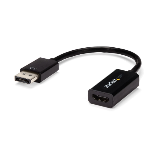Imagen de StarTech.com Conversor de Vídeo DisplayPort a HDMI con Audio – Adaptador Activo DP 1.2 para Ordenadores de Sobremesa/Laptops – 4K @ 30Hz - Vídeo conversor - DisplayPort - HDMI - para P/N: DKM30CHDPD, 
