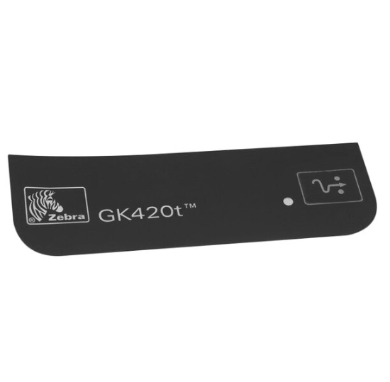 Imagen de ZEBRA AIT, SPARE PARTS, GX420T, THERMAL TRANSFER, NAMEPLATE