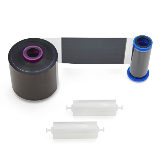 Imagen de ZEBRACARD, CONSUMABLES, KRO IX SERIES COLOR RIBBON, ZXP SERIES 7 COMPATIBLE, 2000 IMAGES PER ROLL, PRICED PER ROLL