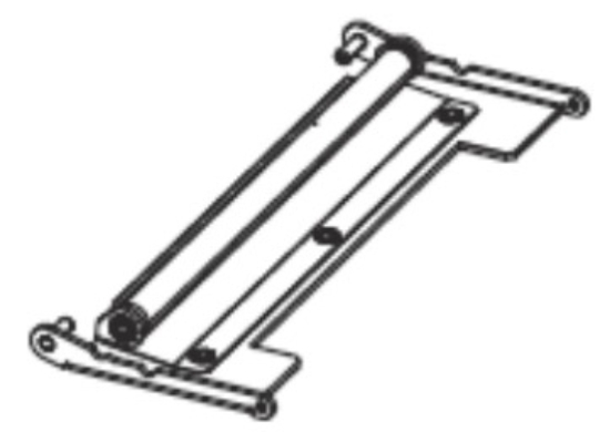 Imagen de ZEBRA AIT, PART, KIT PEEL BRACKET ASSY ZE500-6 RH & LH