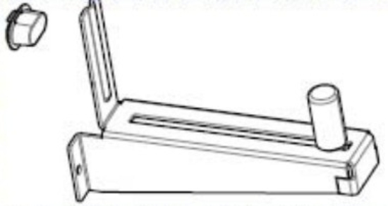 Imagen de ZEBRA AIT, ZT400, SPARE PART, KIT MEDIA HANGER ZT410