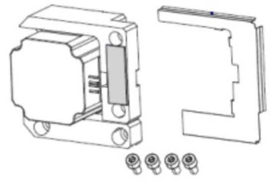 Imagen de ZEBRA AIT, KIT DRIVE MOTOR FOR THE MEDIA DRIVE SYSTEM ZE500 RH SERIES.