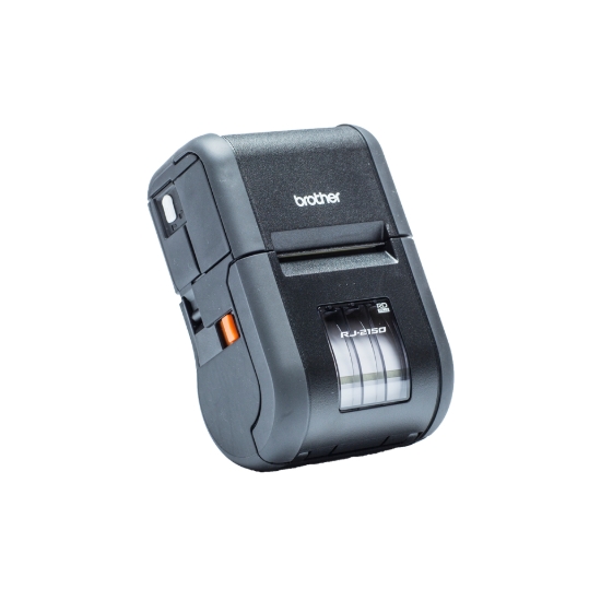 Imagen de BROTHER MOBILE, RJ-2150: RUGGEDJET2, PORTABLE 2' DIRECT THERMAL RECEIPT/LABEL PRINTER, WIFI, BT/MFI, USB, LCD DISPLAY, GAP/BAR MEDIA SENSOR, TEAR, AIRPRINT, BATTERY, BELT CLIP, 2 YEAR PREMIER WARRANTY