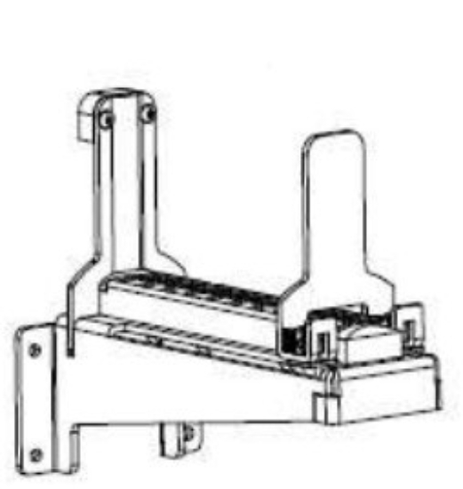 Imagen de ZEBRA AIT, PART, KIT MEDIA SUPPLY HANGER ZT620, ZT620R