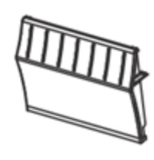 Imagen de ZEBRA AIT, PART, KIT FRONT LOWER PANELS ZT220/210