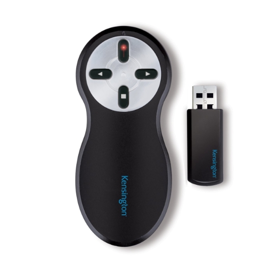 Imagen de Kensington Wireless Presenter with Red Laser - Control remoto para presentaciones - 4 botones