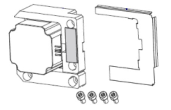 Imagen de ZEBRA AIT, PART, KIT DRIVE MOTOR FOR THE MEDIA DRIVE SYSTEM ZE500 LH SERIES