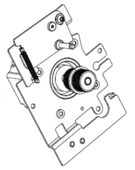 Imagen de ZEBRA AIT, PART, KIT DRIVE MOTOR WITH PULLEY ASSEMBLY ZT510