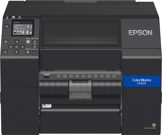 Imagen de EPSON, CW-C6500P, EOL REFER TO C31CH77A9971 OR C31CH77A9961, COLORWORKS 8 INCH COLOR LABEL PRINTER WITH PEELER