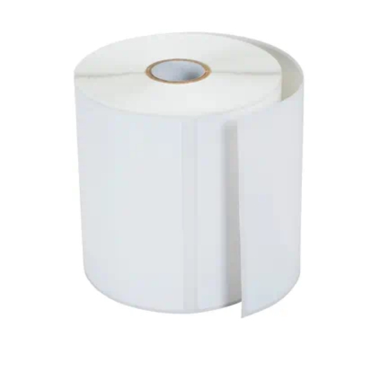 Imagen de BROTHER MOBILE, MULTIPURPOSE DIRECT THERMAL PREMIUM PAPER LABEL, 2" X 1", WHITE, GAP, 1" CORE, 5" OD, 2,650 LABELS/ROLL, 8 ROLLS/CASE (WARNING: CANCER RISK FROM EXPOSURE TO BISPHENOL S (BPS)