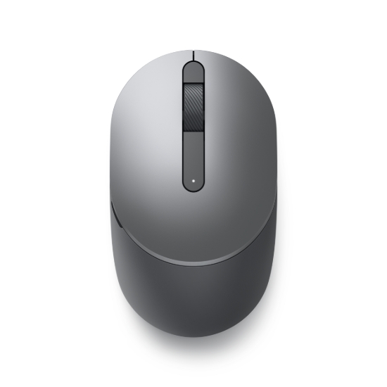 Imagen de Dell MS3320W - Ratón - óptico - 3 botones - inalámbrico - 2.4 GHz, Bluetooth 5.0 - gris titanio