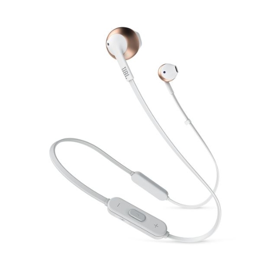 Imagen de JBL TUNE 205BT - Auriculares internos con micro - auriculares de oído - Bluetooth - inalámbrico - oro rosa