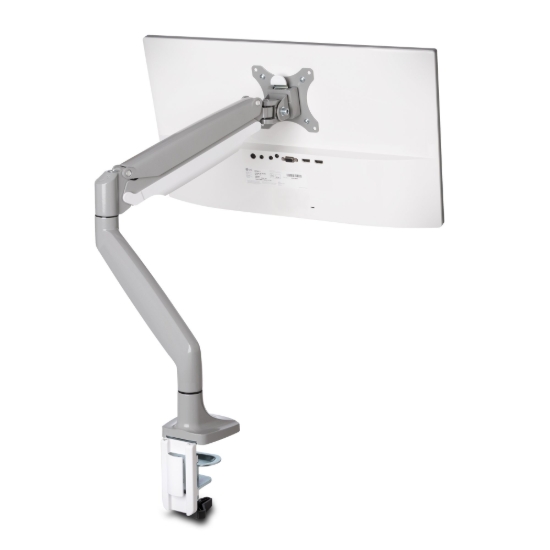 Imagen de Kensington SmartFit One-Touch Height Adjustable Single Monitor Arm - Kit de montaje - brazo ajustable - para Monitor - tamaño de pantalla: 13"-34" - escritorio, pinza en C, ojal, montable en escritori