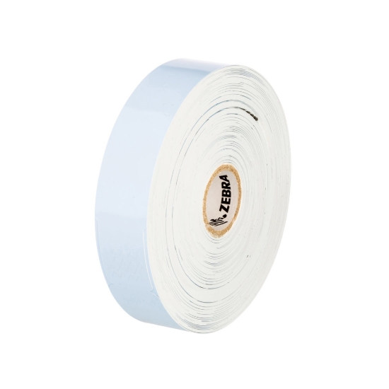 Imagen de ZEBRA, CONSUMABLES, BLUE Z-BAND SPLASH POLYPROPYLENE WRISTBAND, DIRECT THERMAL, 25.4 X 254MM, 1" X 10", 1" CORE, 5" OD, PERFORATED, 350 WRISTBANDS PER ROLL, 4 ROLLS PER CASE