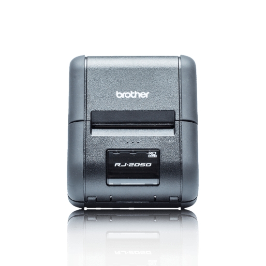 Imagen de BROTHER MOBILE, RJ-2050: RUGGEDJET2, PORTABLE 2' DIRECT THERMAL RECEIPT PRINTER, WIFI, BT/MFI, USB, LCD DISPLAY, REFLECTIVE MEDIA SENSORS, TEAR, AIRPRINT, BATTERY, BELT CLIP & 2 YEAR PREMIER WARRANTY