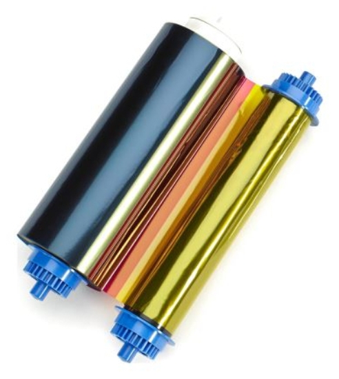 Imagen de ZEBRA AIT, CONSUMABLES, RIBBON, COLOR-YMCO, 147MMX157M(5.79INX515FT), 400 IMAGES, ZC10L