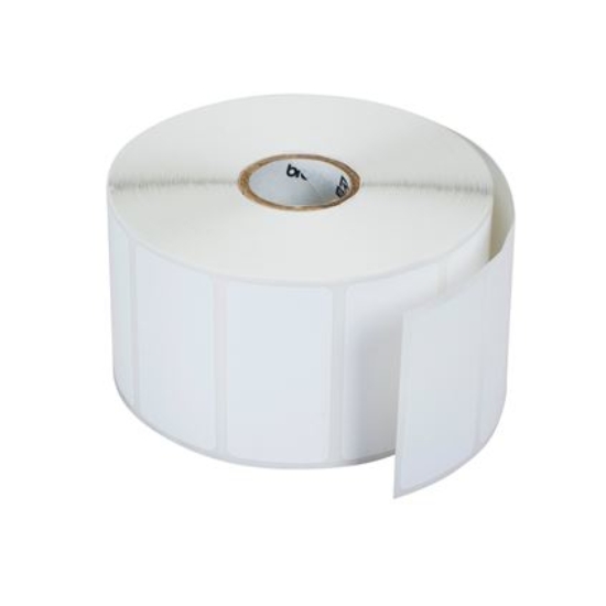 Imagen de BROTHER MOBILE, 1.5" X 1.5" STD GRADE DIE-CUT LABEL. 36 ROLLS/CASE. PRICED PER CASE (WARNING: CANCER RISK FROM EXPOSURE TO BISPHENOL S (BPS)