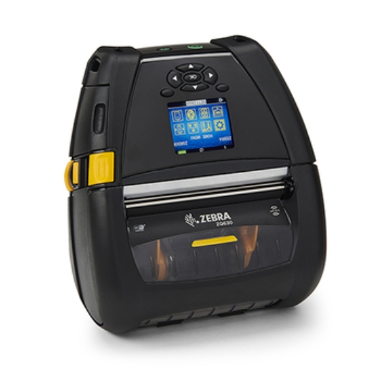 Imagen de ZEBRA AIT, EOL, ZQ630 DT PRINTER, ENGLISH FONTS DUAL 802.11AC / BT4.X,LINERED PLATEN 0.75" CORE,GROUP L BELT CLIP
