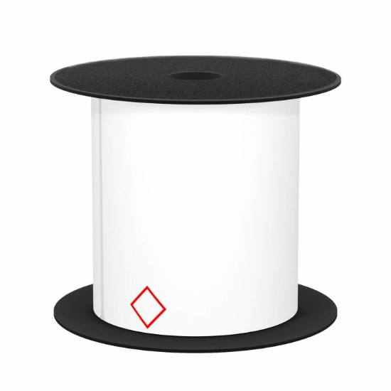 Imagen de BROTHER MOBILE, 3"X4.5" TT GHS 1 DIAMOND WHITE LABEL (USE BMSLPR03XX INK RIBBONS), 3MIL, 5+ YEARS,5"OD/1"CORE,200 LABELS/ROLL, 1 ROLL/UNIT (WARNING: CANCER RISK FROM EXPOSURE TO BISPHENOL S (BPS)