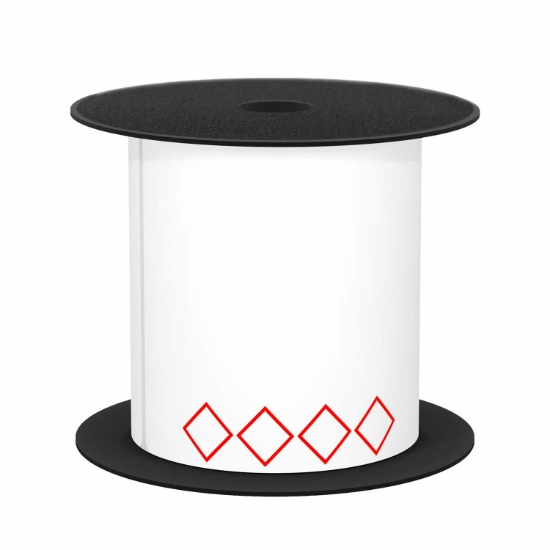 Imagen de BROTHER MOBILE, 4"X6" TT GHS 4 DIAMONDS WHITE LABEL (USE BMSLPR03XX INK RIBBONS), 3MIL, 5+ YEARS,5"OD/1"CORE,200 LABELS/ROLL, 1 ROLL/UNIT (WARNING: CANCER RISK FROM EXPOSURE TO BISPHENOL S (BPS)