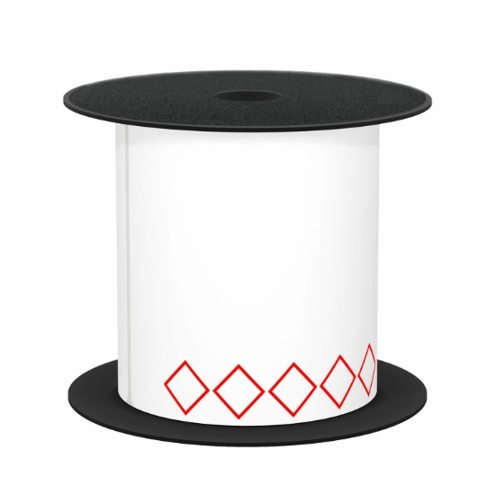 Imagen de BROTHER MOBILE, 4"X6" TT GHS 5 DIAMONDS WHITE LABEL (USE BMSLPR03XX INK RIBBONS), 3MIL, 5+ YEARS,5"OD/1"CORE,200 LABELS/ROLL, 1 ROLL/UNIT (WARNING: CANCER RISK FROM EXPOSURE TO BISPHENOL S (BPS)