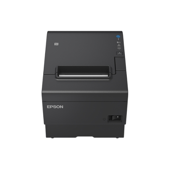 Imagen de EPSON, TM-T88VII-022, THERMAL RECEIPT PRINTER, EPSON BLACK, PO211, ETHERNET, USB & PARALLEL INTERFACES, PS-190 POWER SUPPLY AND AC CABLE