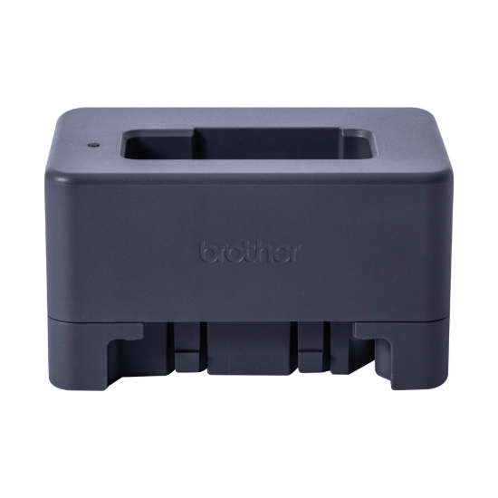 Imagen de BROTHER MOBILE, SINGLE BATTERY CHARGING STATION  (EXPANDABLE X3 FOR USE WITH PA-BT-004 BATTERY, REQUIRES PA-AD-005 AC ADAPTER SUPPLIED SEPARATELY)