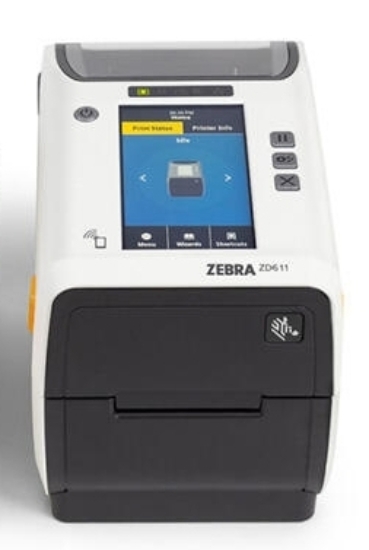 Imagen de ZEBRA AIT, PRINTER, ZD611, THERMAL TRANSFER, HEALTHCARE, COLOR TOUCH LCD, 203 DPI, USB, USB HOST, ETHERNET, BTLE5, US CORD, EZPL