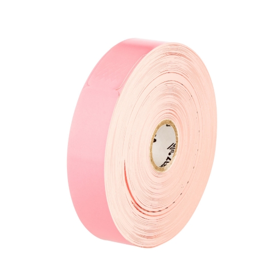 Imagen de ZEBRA, CONSUMABLES, PINK Z-BAND FUN POLYPROPYLENE WRISTBAND, DIRECT THERMAL, 1" X 10", 3" CORE, 8" OD, PERFORATED, 800 WRISTBANDS PER ROLL, 4 ROLLS PER CASE, PRICED PER CASE