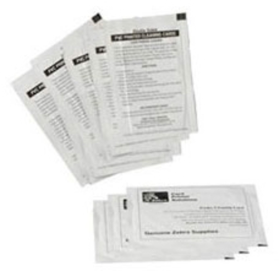 Imagen de ZEBRACARD, CONSUMABLE, ZXP, SERIES 8 PRINT STATION AND LAMINATOR CLEANING KIT, INCLUDES 12- X,Y LAMINATOR CLEANING CARDS, ADHESIVE CARDS AND 3 HOT ROLLER CLEANING CARDS, 60,000 PRINTS