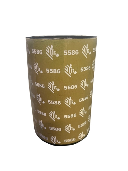 Imagen de ZEBRA, CONSUMABLES, 5586 WAX/RESIN RIBBON, 4.02" X 1476', 1" CORE, 6 ROLLS PER CASE, PRICED PER CASE