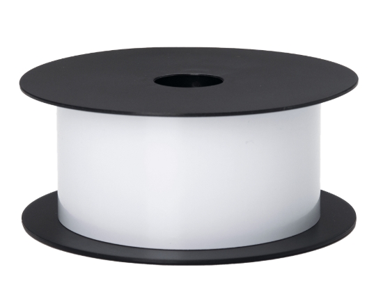 Imagen de BROTHER MOBILE, 2" WIDE TT POLYIMIDE CONTINUOUS WHITE LABEL (USE BMSLPR03XX INK RIBBONS), 2MIL, 5+ YEARS,5"OD/1"CORE,125FT/ROLL, 1 ROLL/UNIT