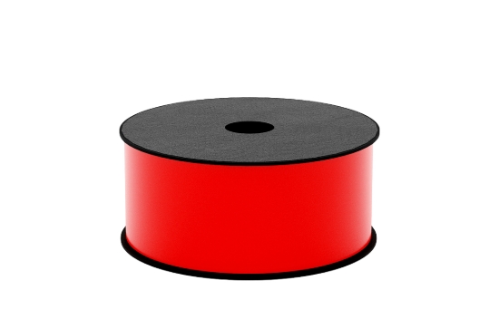 Imagen de BROTHER MOBILE, 2" WIDE TT CONT VINYL RED LABEL (USE BMSLPR02 INK RIBBON), 2.4MIL, 10+ YEARS,5"OD/1"CORE,150FT/ROLL, 1 ROLL/UNIT (WARNING: CANCER RISK FROM EXPOSURE TO BISPHENOL S (BPS)