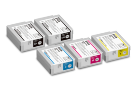 Imagen de EPSON, CW-C4000, CONSUMABLES, SJIC41P(BK), GLOSS BLACK INK CARTRIDGE FOR COLORWORKS CW-C4000