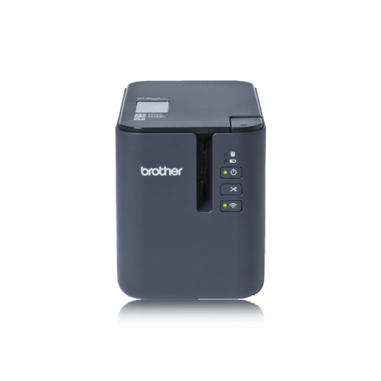 Imagen de BROTHER MOBILE, PT-P900WC WIRELESS DESKTOP LAMINATED LABEL PRINTER WITH DUAL CUTTER AND PC/MOBILE-CONNECTIVITY, 360DPI, 36MM MAX TAPE SIZE, INCLUDES AC ADAPTER, WLAN/USB/SER, 2YRS STANDARD WARRANTY ,