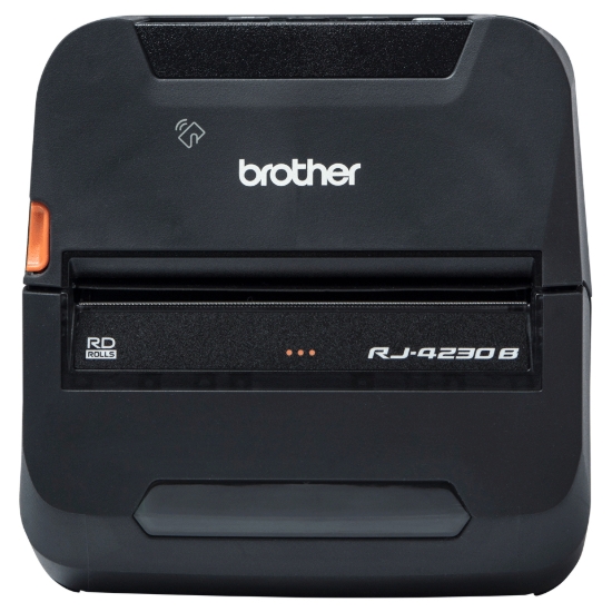 Imagen de BROTHER MOBILE, RUGGEDJET RJ4230B: MOBILE 4" DT PRINTER W/USB, BLUETOOTH/MFI, NFC PAIRING - INCLUDES: 2 YEAR PREMIER WARRANTY, BELT CLIP & ZPL/CPCL (NO BATTERY)