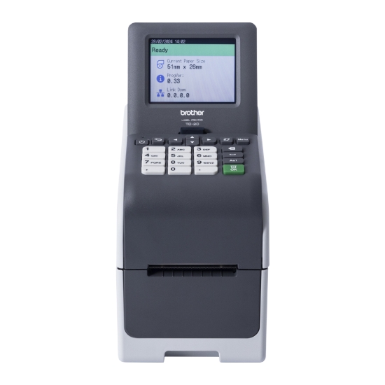 Imagen de BROTHER MOBILE, 2.3" DESKTOP PRINTER, DT, 203DPI, 6IPS, USB-C/HOST-USB/SERIAL/LAN/WLAN/BLUETOOTH, COLOR TOUCH PANEL, 2YR PREMIER WARRANTY