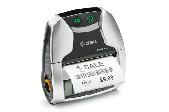 Imagen de ZEBRA AIT, PRINTER, ZQ320 PLUS, DIRECT THERMAL, DUAL 802.11AC / BLUETOOTH 4.X, LABEL SENSOR, INDOOR USE, ENGLISH, GROUP 0
