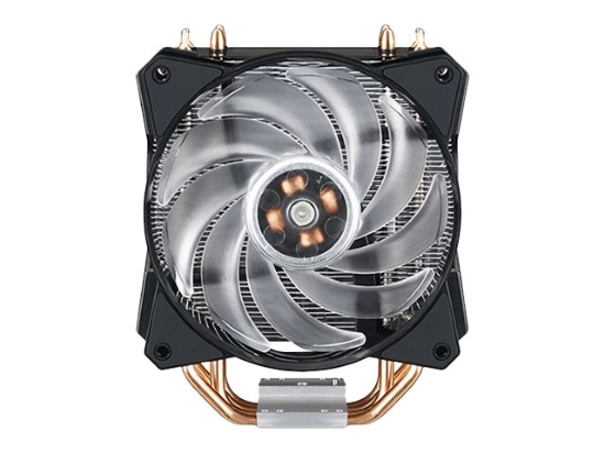 Imagen de Cooler Master MasterAir MA410P - Disipador para procesador - (para: LGA1156, AM2, AM2+, LGA1366, AM3, LGA1155, AM3+, LGA2011, FM1, FM2, LGA1150, FM2+, LGA2011-3, LGA1151, AM4, LGA2066) - aluminio - 12
